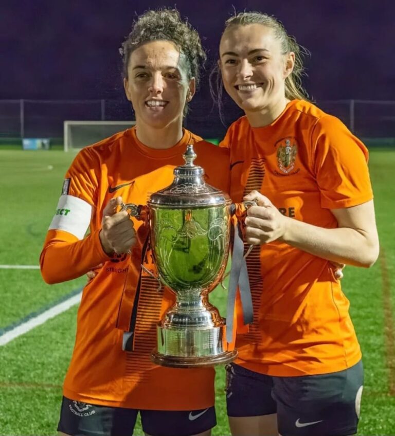 Shauna Legge and Isobel Dean - County Cup Winners!