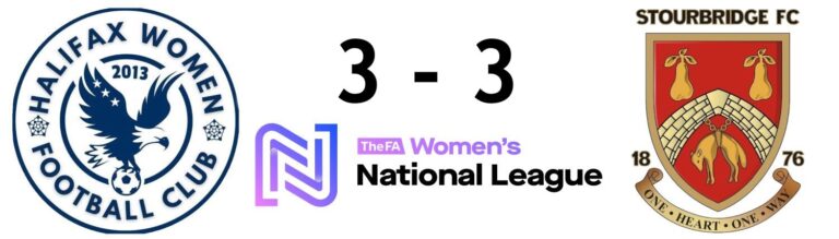 FAWNL: Halifax FC Women 3 - 3 Stourbridge FC Women